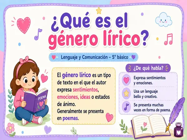 PPT GÉNERO LÍRICO. 