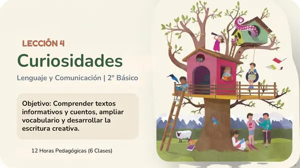 Leccion 4 "Curiosidades" 2° Básico Leo Primero