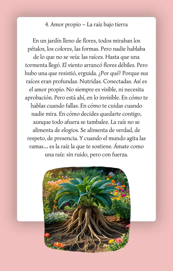 Metáforas Autoestima y Amor Propio 