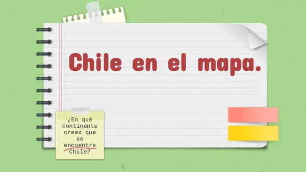 Chile en el mapa