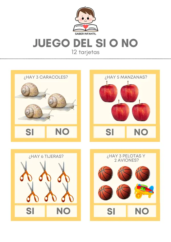 JUEGO DEL SI O NO