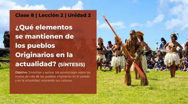 Clase 8 Lección 4 Unidad 2 "Síntesis" 2° Básico
