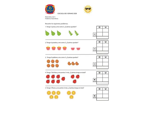 Matemática nivel 1 