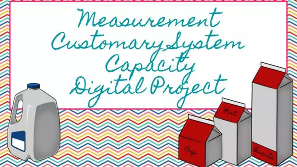 Measurement customary system capacity digital study guide