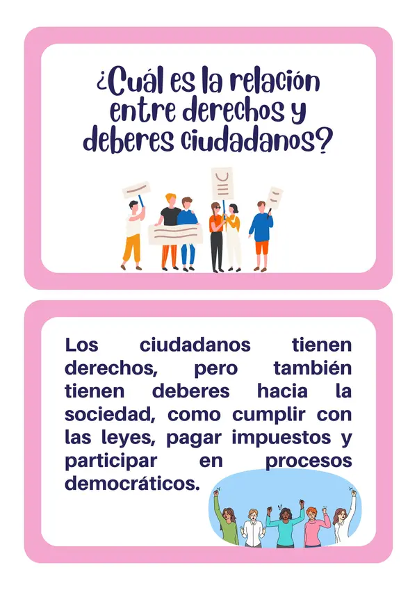 FLASH CARDS EDUCACIÓN CIUDADANA