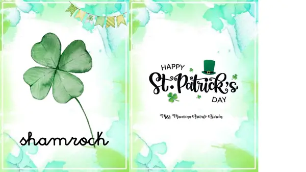 St Patrick's Day Flashcards