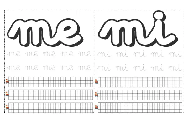 Material Letra M