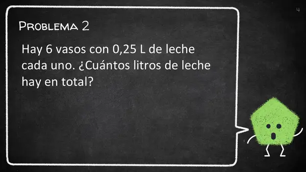 Resolución de problemas decimales