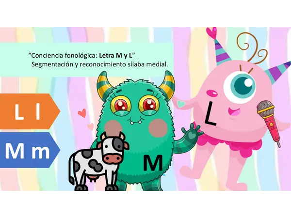 Letras M y L: Primeras lecturas