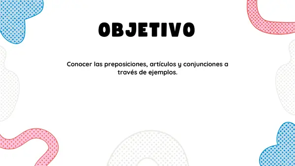 PREPOSICIONES Y ARTÍCULOS (BONUS TRACK CONJUNCIONES)