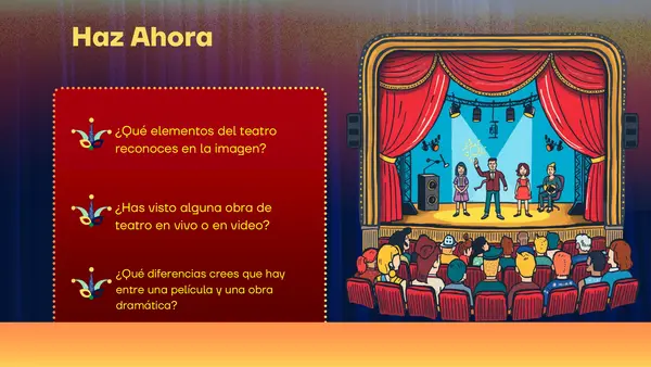 Recordar y comprender los conceptos básicos de la obra dramática