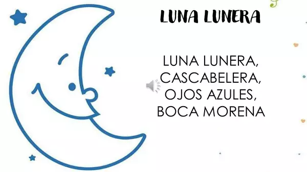 Karaoke con canción Luna viajera 