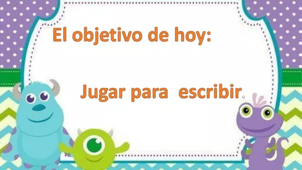 Jugar a escribir