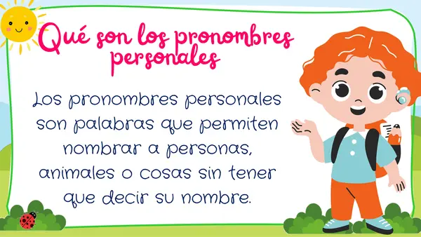 Pronombres personales