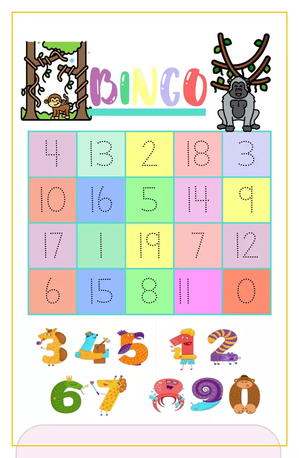 Bingo de Numeros