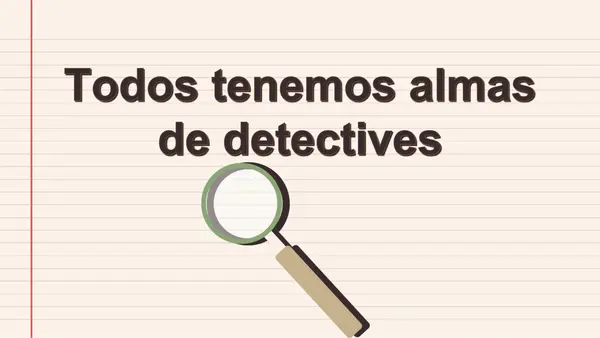 Mundo policial.  Identificar el conflicto en un texto narrativo. 