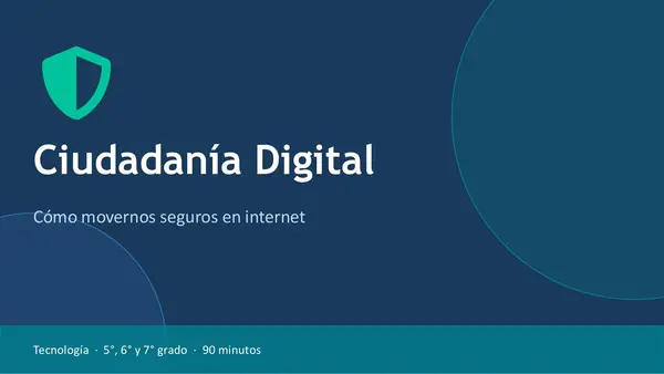 Presentación Tecnología - Ciudadanía Digital