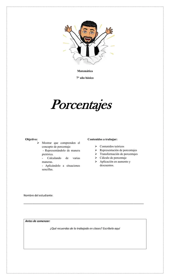 OA 3.- Porcentajes
