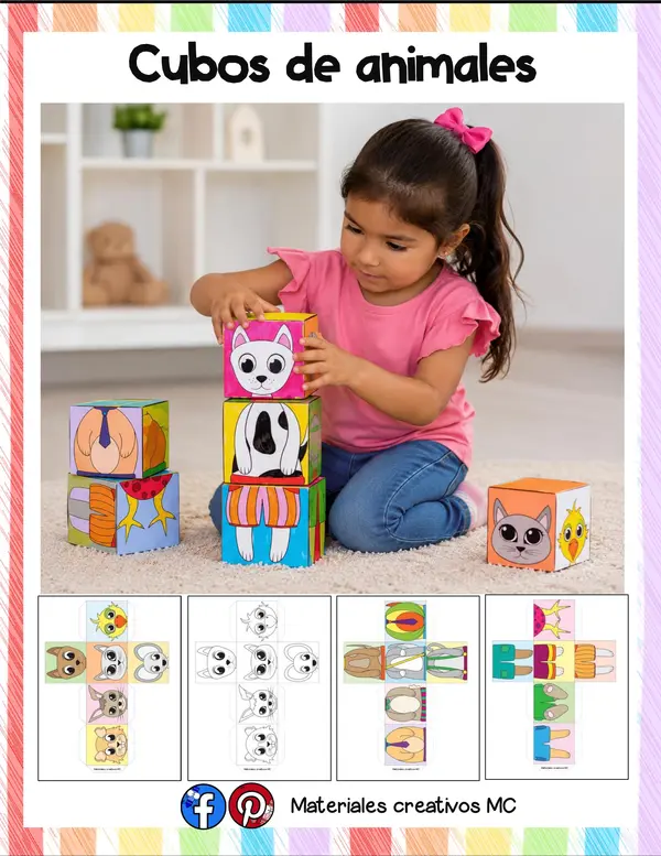 CUBOS DE ANIMALES