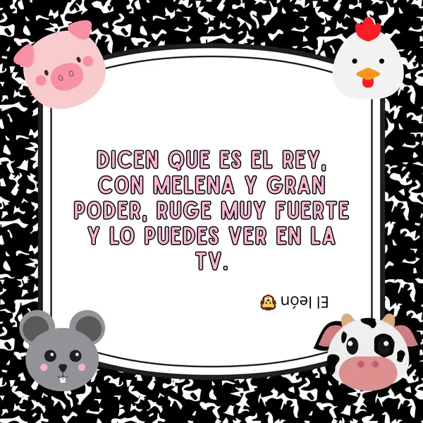 Adivinanzas de Animales 
