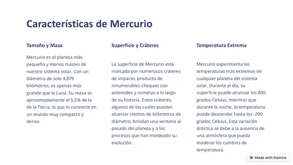 Planeta mercurio