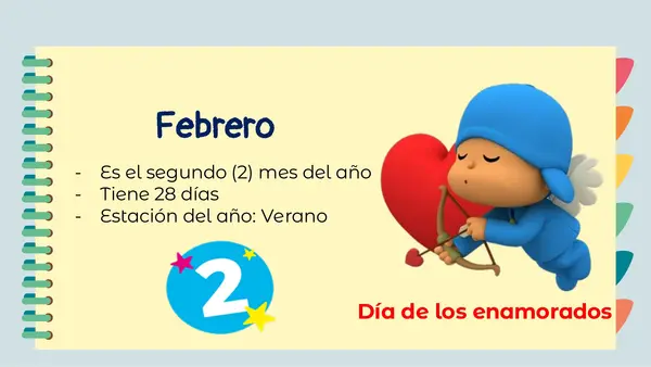 Meses del año 1°Básico Historia