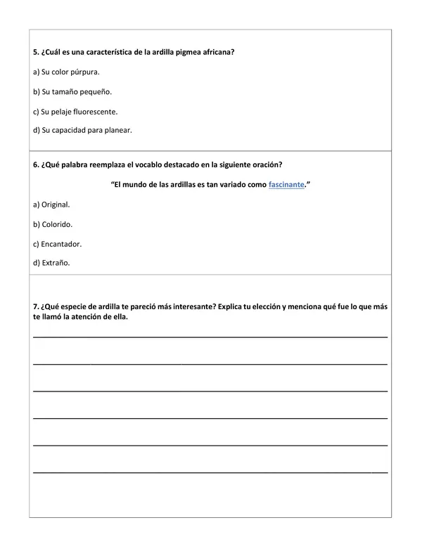 Set guías de comprensión lectora: Artículos Informativos - Simce 4to básico