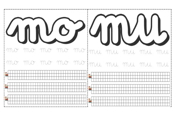 Material Letra M
