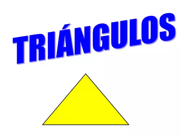 Ppt - Triángulos | profe.social