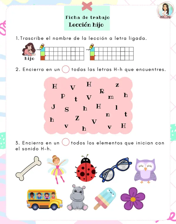Actividades lección hijo