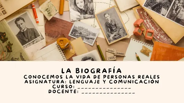 La biografia ( act Gabriela Mistral)