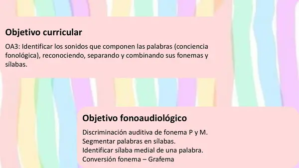 Letras M y L: Primeras lecturas