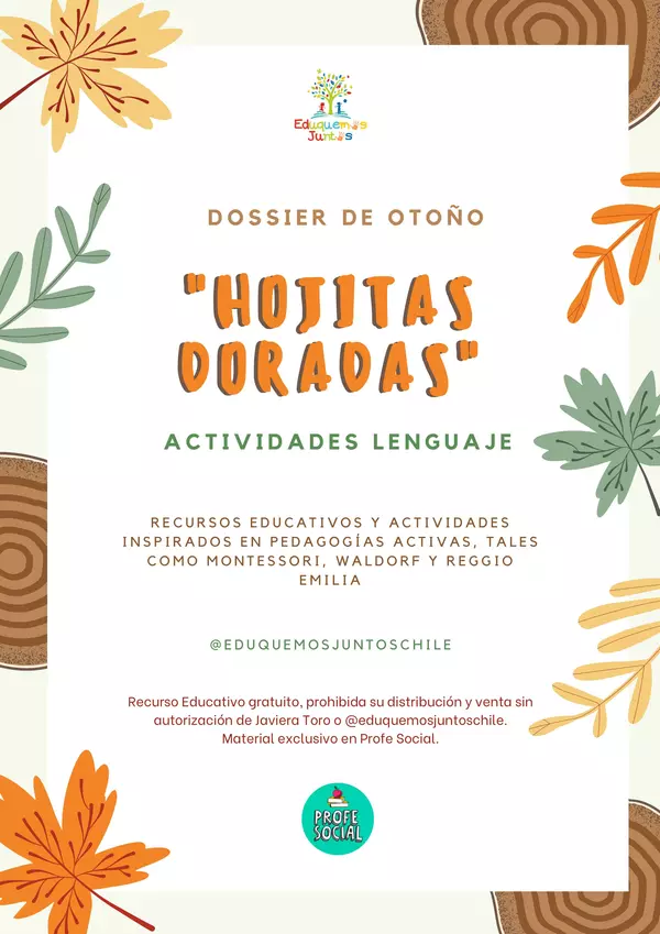 Dossier Hojitas Doradas - Actividades de Lenguaje