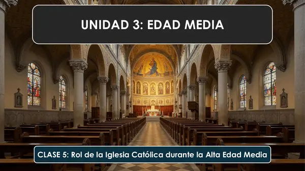 Rol de la Iglesia Edad Media