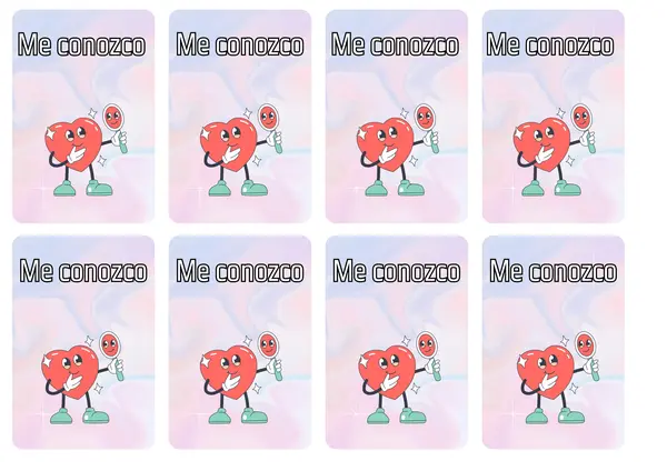 Juego Socioemocional de autoestima y valoración.