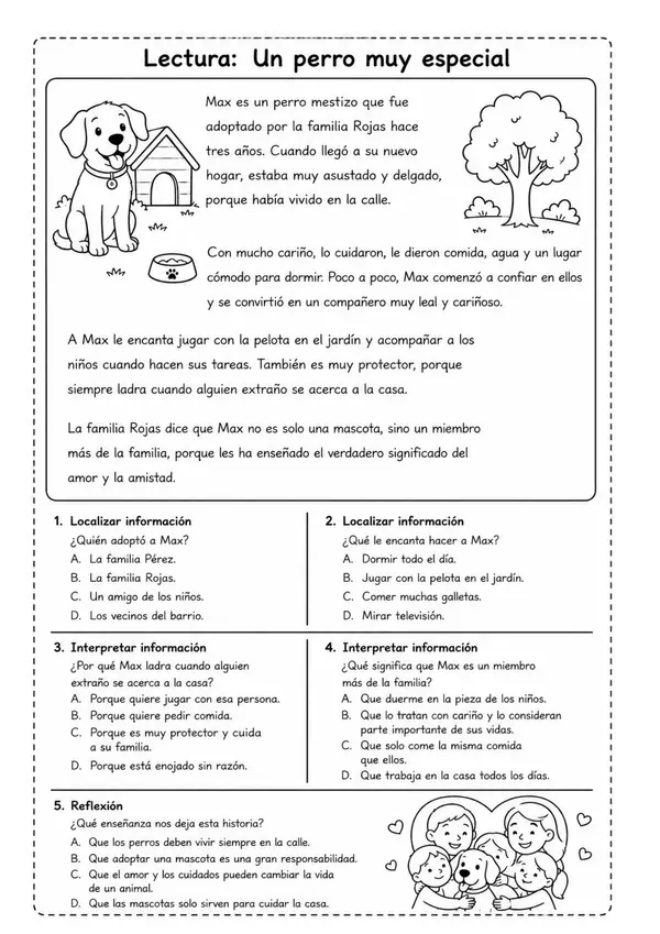 Comprensión lectora 