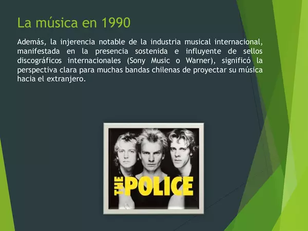 LA MUSICA EN 1990, HISTORIA , TERCERO MEDIO