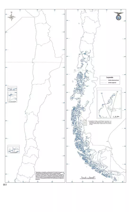 Mapa de Chile 