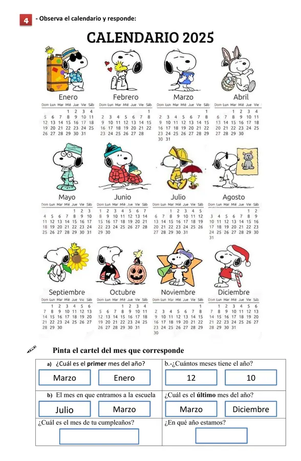 Evaluación OA1 y OA2 Historia Primero Básico