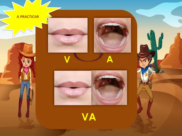 Letra V . Fonema V (PPT interactivo)