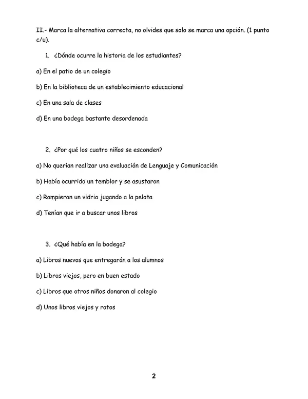 Prueba NIÑO TERREMOTO 