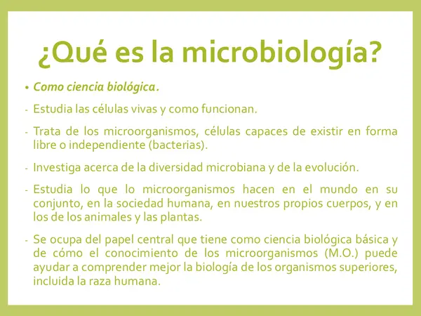 PPT - Microbiología