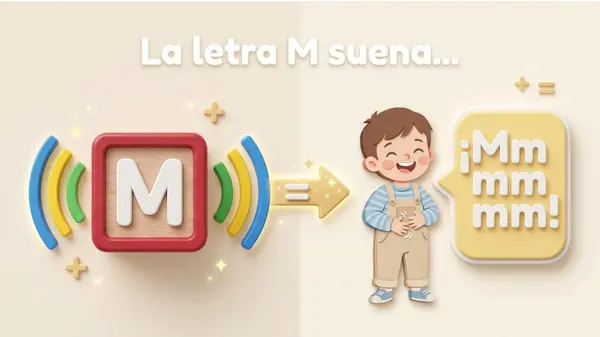 LECTURA LETRA "M"