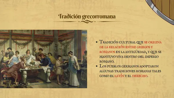 Tradiciones que dieron origen a la Europa occidental