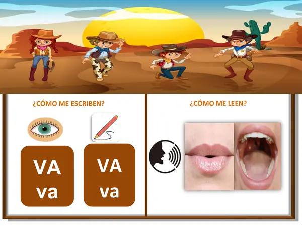 Letra V . Fonema V (PPT interactivo)