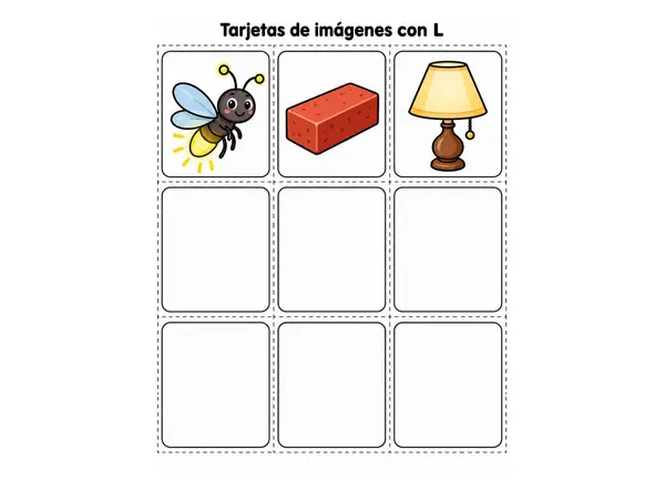 Memorama de la letra L