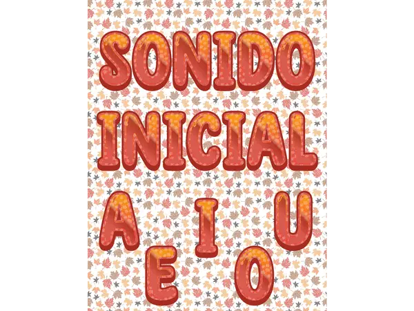 Sonido inicial Vocálico