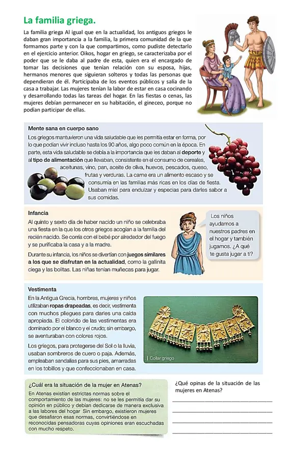 GUÍA N°4: La sociedad Griega. 