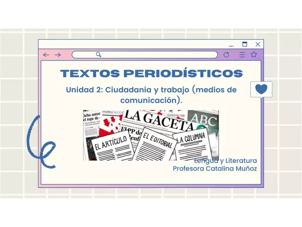 Textos periodísticos