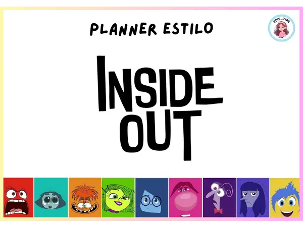 PLANNERS INTENSAMENTE - INSIDE OUT